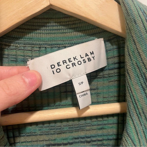 Derek Lam 10 Crosby Cianna Polo Collar Sweater Dress S Knit Midi - Picture 5 of 7